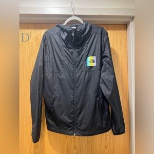 North Face Cyclone Windwall Windbreaker Blue Yellow